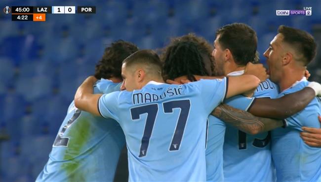 اهداف مباراة لاتسيو وبورتو 2 1 الدوري الاوروبي