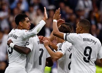 الضربة الثالثة في شوط واحد لاعب ريال مدريد يغادر مباراة أوساسونا مصاب ا