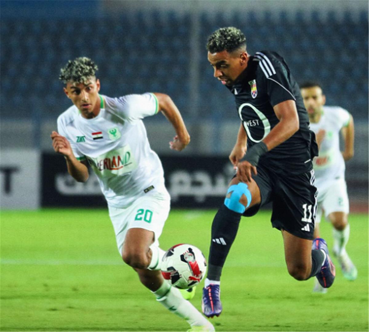 المصري والجونة يتعادلان سلبيًا في الدوري