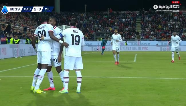 اهداف مباراة ميلان وكالياري المثيرة 3 3 الدوري الايطالي