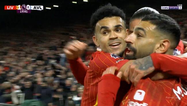 اهداف مباراة ليفربول واستون فيلا 2 0 الدوري الانجليزي