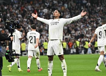 فيديو بيلينجهام يسجل هدف ريال مدريد الأول أمام خيتافي