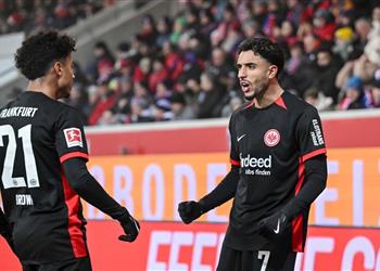 ردود أفعال جماهير فرانكفورت على تألق عمر مرموش أمام هايدينهايم يبدو مثل الوحش ويستحق 120 مليون ا