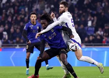 تقييم محمد عبد المنعم بعد خسارة نيس أمام ليون في الدوري الفرنسي