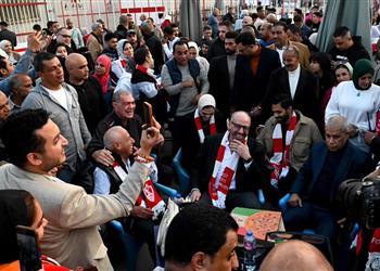 صور مجلس الزمالك يخوض جولات تفقدية في اجتماع الجمعية العمومية للنادي