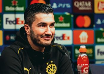 نوري شاهين يحذر من ليفاندوفسكي ويؤكد لن أغير فلسفة بوروسيا دورتموند أمام برشلونة