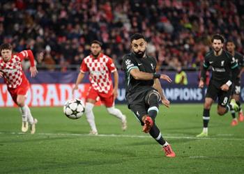 تقييم محمد صلاح في مباراة ليفربول وجيرونا بـ دوري أبطال أوروبا
