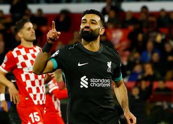 ردود أفعال جماهير ليفربول على أداء محمد صلاح أمام جيرونا الكرة الذهبية ستصل إلى أنفيلد