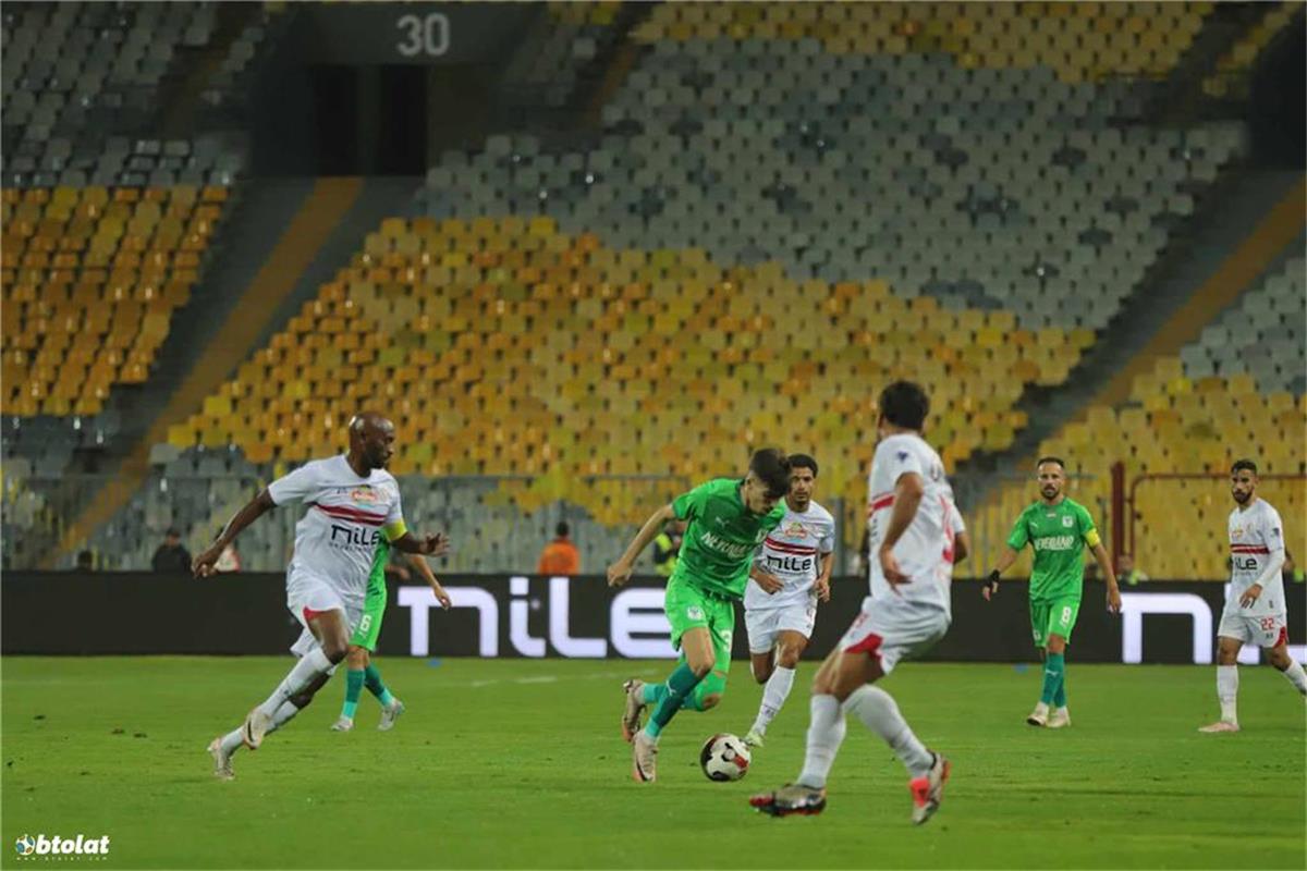 مباراة الزمالك والمصري