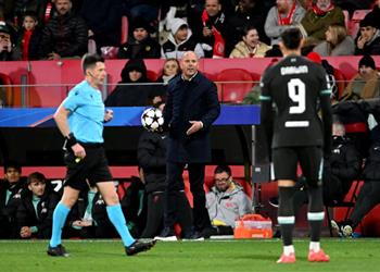 ليس محمد صلاح سلوت تمنيت رؤية لاعب ليفربول يسجل هدف ا وأشعر بالأسف تجاه جيرونا