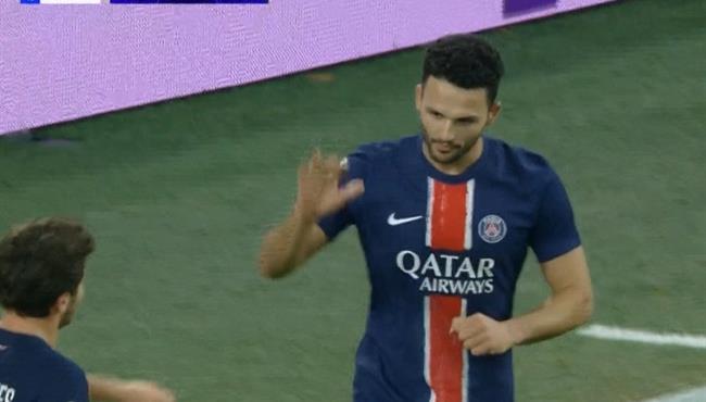 هدف باريس سان جيرمان الاول في مرمي سالزبورج اسيست اشرف حكيمي