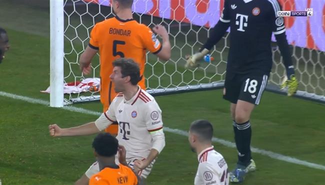 هدف توماس مولر في مرمي شاختار بدوري ابطال اوروبا