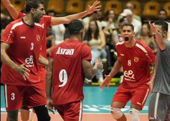 الأهلي يهزم برايا كلوب البرازيلي ويحقق الفوز الأول في تاريخه ببطولة العالم للأندية للكرة الطائرة