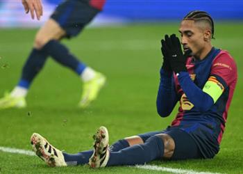 فيديو رافينها يسجل هدف برشلونة الأول أمام بوروسيا دورتموند