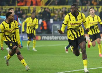 فيديو جيراسي يسجل هدف تعادل بوروسيا دورتموند أمام برشلونة