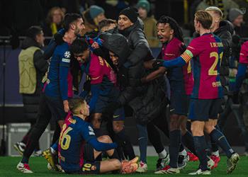 رجل مباراة برشلونة وبوروسيا دورتموند في دوري أبطال أوروبا