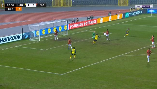 اهداف مباراة نيس وسانت جيلواز 1 2 الدوري الاوروبي