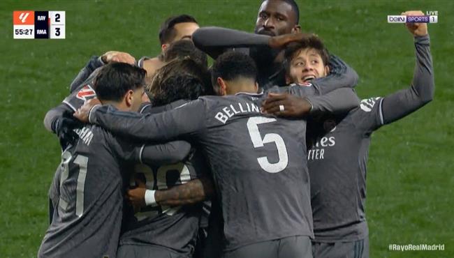 اهداف مباراة ريال مدريد ورايو فاليكانو المثيرة 3 3 الدوري الاسباني