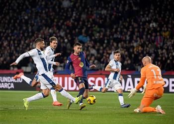 رجل مباراة برشلونة وليجانيس في الدوري الإسباني