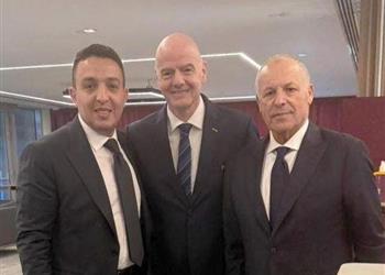 عضو اتحاد الكرة يكشف رسالة إنفانتينو لـ هاني أبو ريدة بعد توليه رئاسة الجبلاية