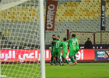 تشكيل المصري أمام بيراميدز في الدوري ثلاثي في الهجوم