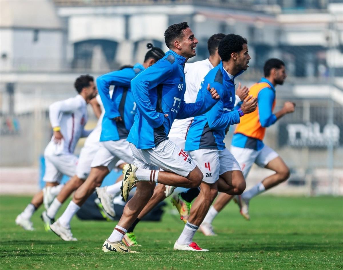 موقع الملاعب : مران الزمالك | عودة عبد الشافي وندياي.. وتدريبات تأهيلية لـ عواد