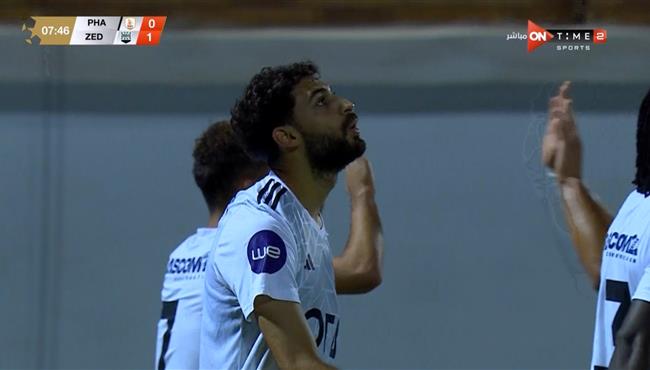 هدف زد الاول في مرمي فاركو بالدوري المصري