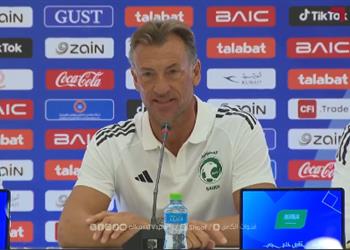 رينارد وجود منتخب السعودية في الكويت ليس للزيارة ويكشف موقف ثلاثي الأخضر