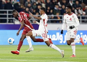 فيديو منتخب قطر يتعادل مع الإمارات في كأس الخليج 2024 خليجي 26