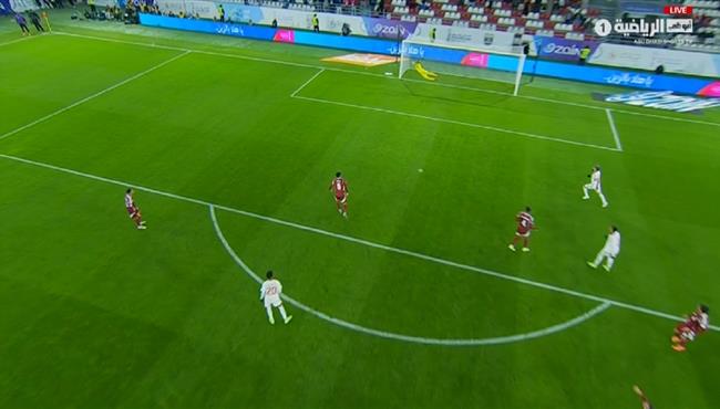 فابيو ليما كاد ان يسجل هدف رائع في مرمي قطر بكأس الخليج