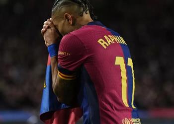 رافينها عن هزيمة برشلونة أمام أتلتيكو مدريد أتحمل المسؤولية كاملة