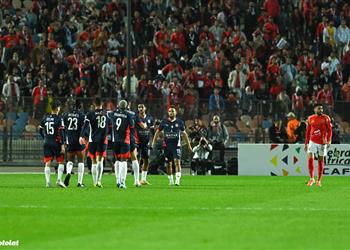 فيديو أيمن محيوص يسجل هدف شباب بلوزداد الأول أمام الأهلي