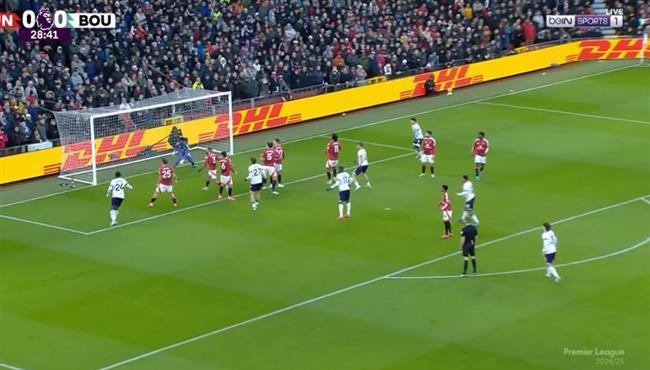 اهداف مباراة مانشستر يونايتد وبورنموث 0 3 الدوري الانجليزي