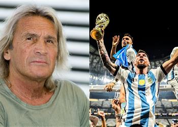 لاعب الأرجنتين السابق ميسي يلعب كرة ريفية في أمريكا ورونالدو أفضل منه