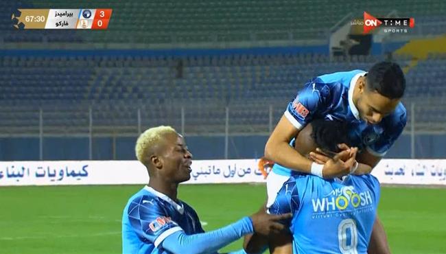 اهداف مباراة بيراميدز وفاركو 3 0 الدوري المصري
