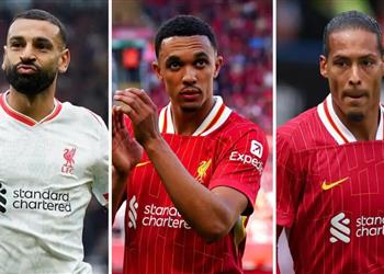 سلوت عن مستقبل محمد صلاح وفان دايك وأرنولد مع ليفربول استمروا في السؤال