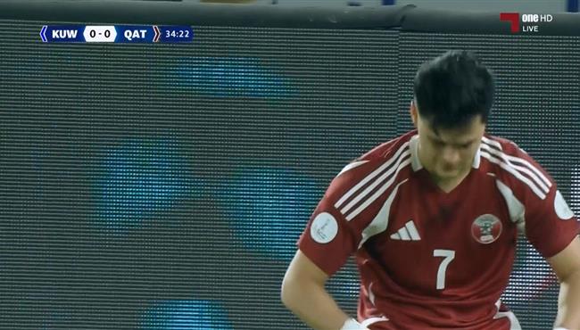 بسام الراوي يهدر انفراد امام الكويت بكاس الخليج