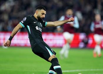 فيديو محمد صلاح يسجل هدف ليفربول الثالث أمام وست هام