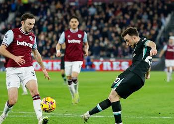 فيديو معادل ا إنجاز سواريز محمد صلاح يصنع وجوتا يسجل هدف ليفربول الخامس أمام وست هام