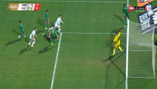 العارضة تحرم الزمالك من تسجيل هدف امام الاتحاد السكندري بالدوري المصري