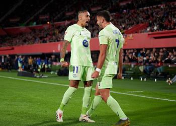 ترتيب هدافي الدوري الإسباني بعد ثنائية رافينها أمام مايوركا