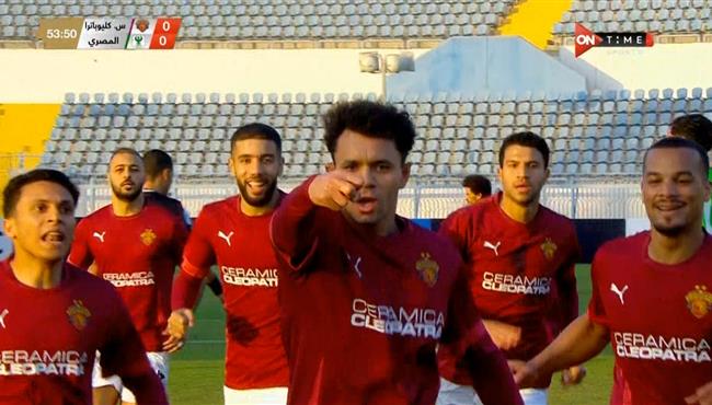 هدف تيكي تاكا عالمي في مباراة سيراميكا كليوباترا والمصري