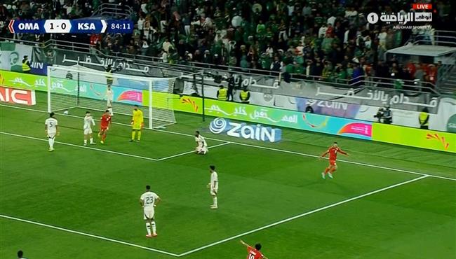هدف عمان الثاني في مرمي السعودية بنصف نهائي كأس الخليج