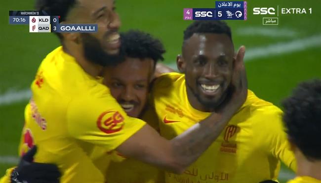 اهداف مباراة القادسية والخلود 3 0 الدوري السعودي