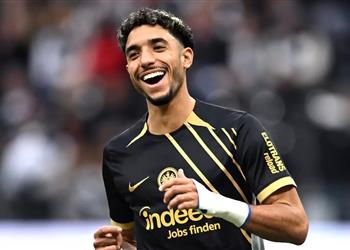 فيديو ماذا قدم عمر مرموش في مباراة آينتراخت فرانكفورت وأوجسبورج بالدوري الألماني