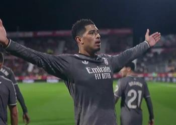 فيديو بيلينجهام يسجل هدف ريال مدريد الأول أمام جيرونا