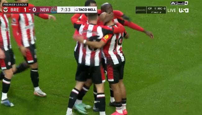 اهداف مباراة برينتفورد ونيوكاسل 4 2 الدوري الانجليزي