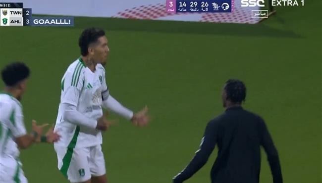 هدف فيرمينو في مرمي التعاون بالدوري السعودي