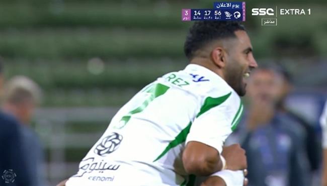 هدف رياض محرز في مرمي التعاون بالدوري السعودي