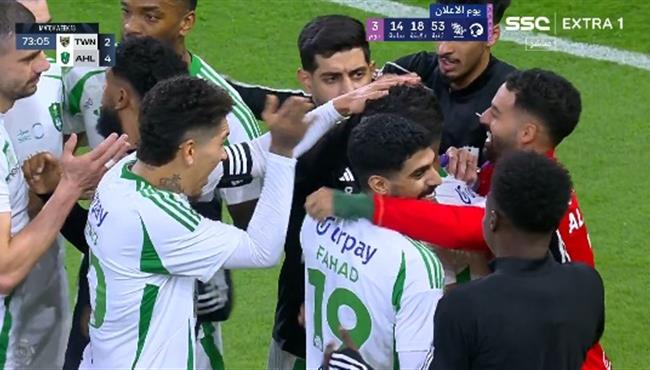 اهداف مباراة الاهلي والتعاون 4 2 الدوري السعودي